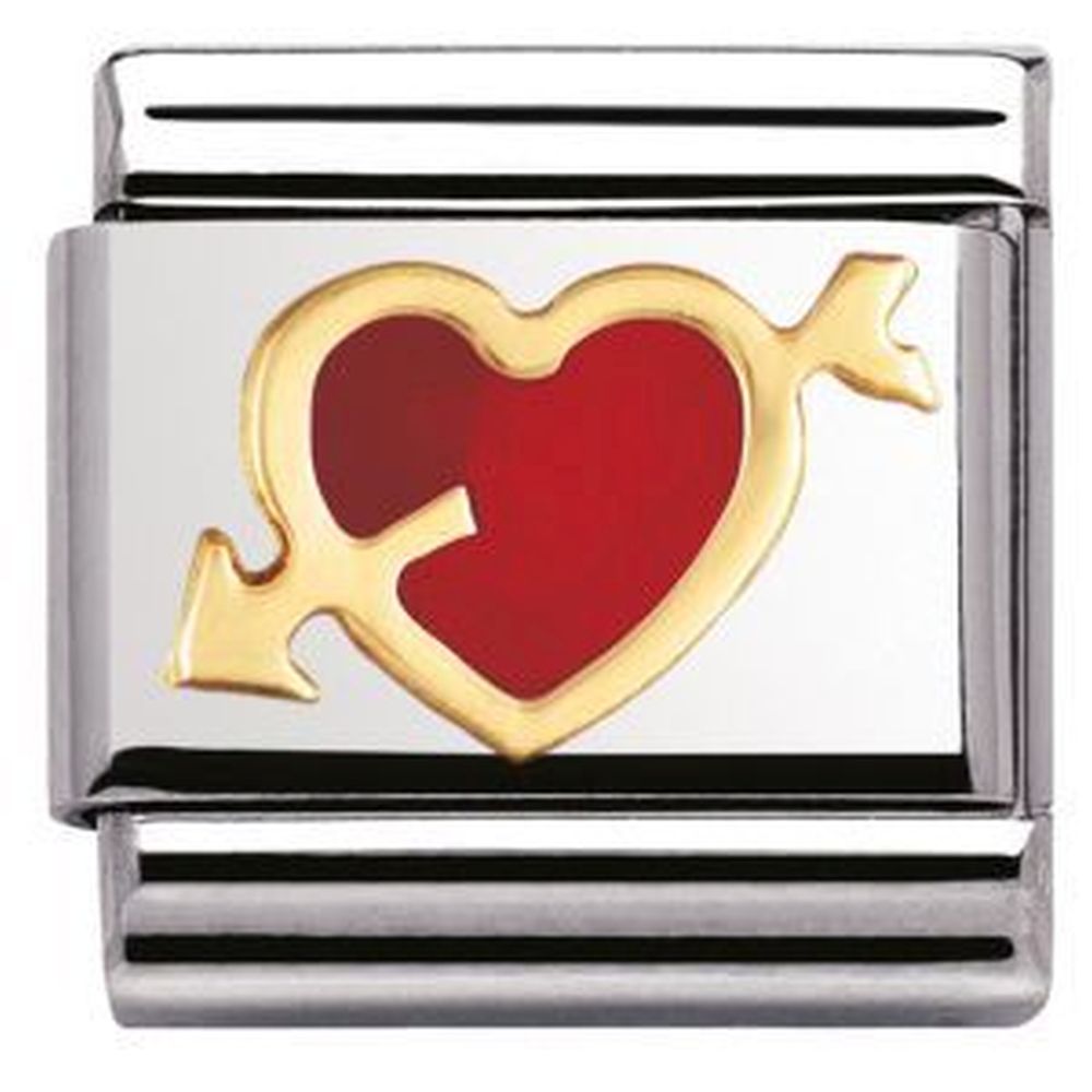 Red heart with arrow