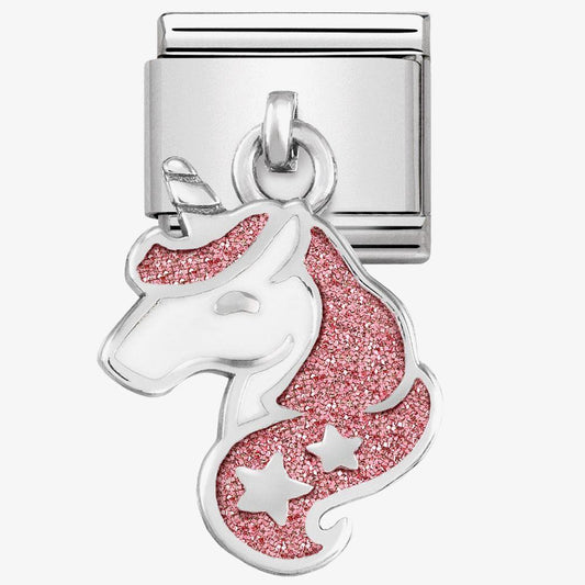 Composable Unicorn Enamel Dangle Charm