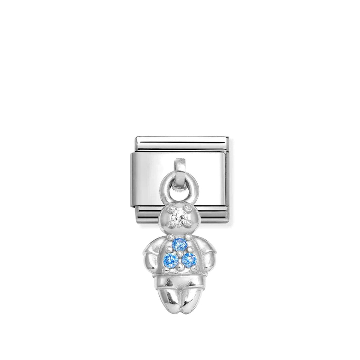 Classic Composable Blue Boy Charm