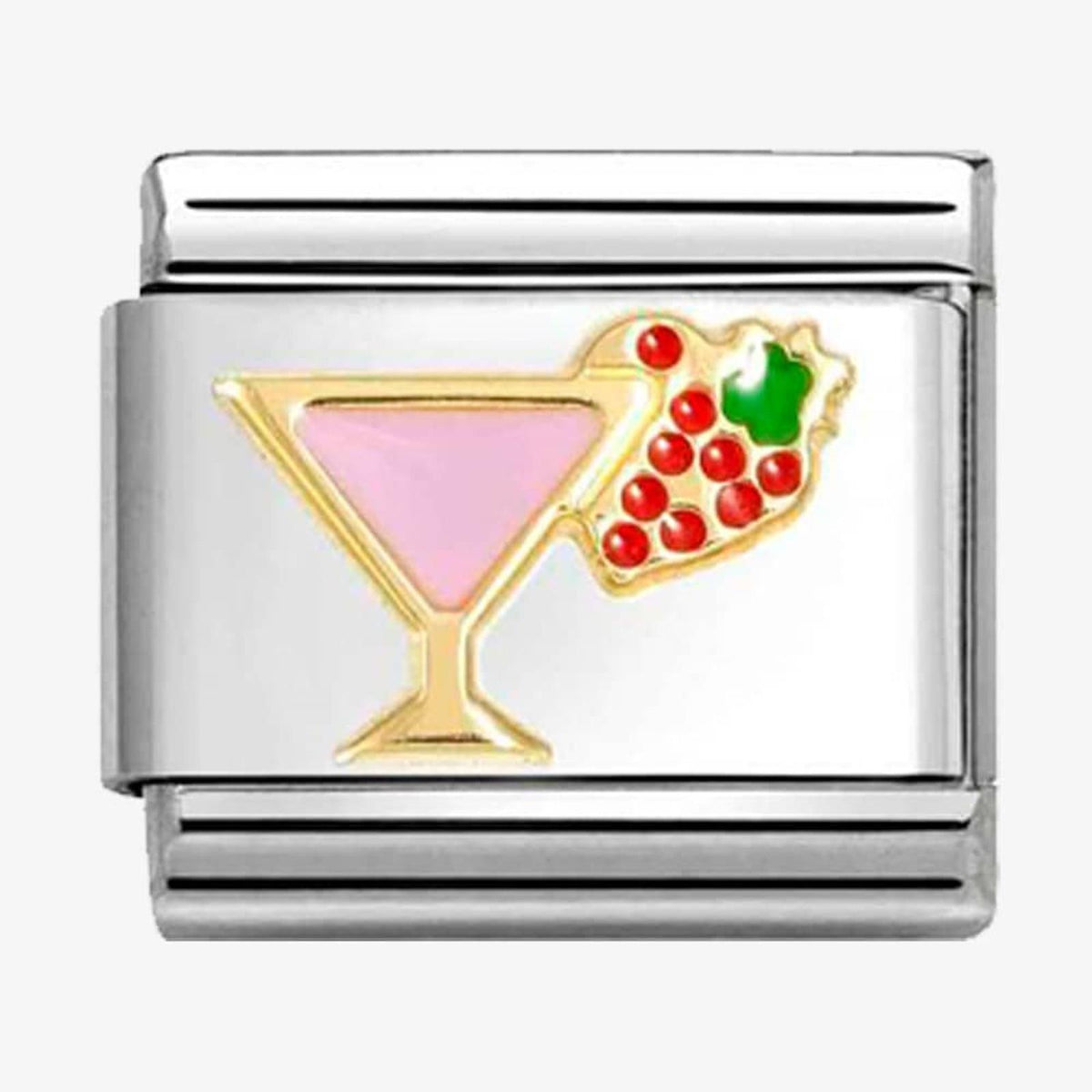 Cocktail with strawberry