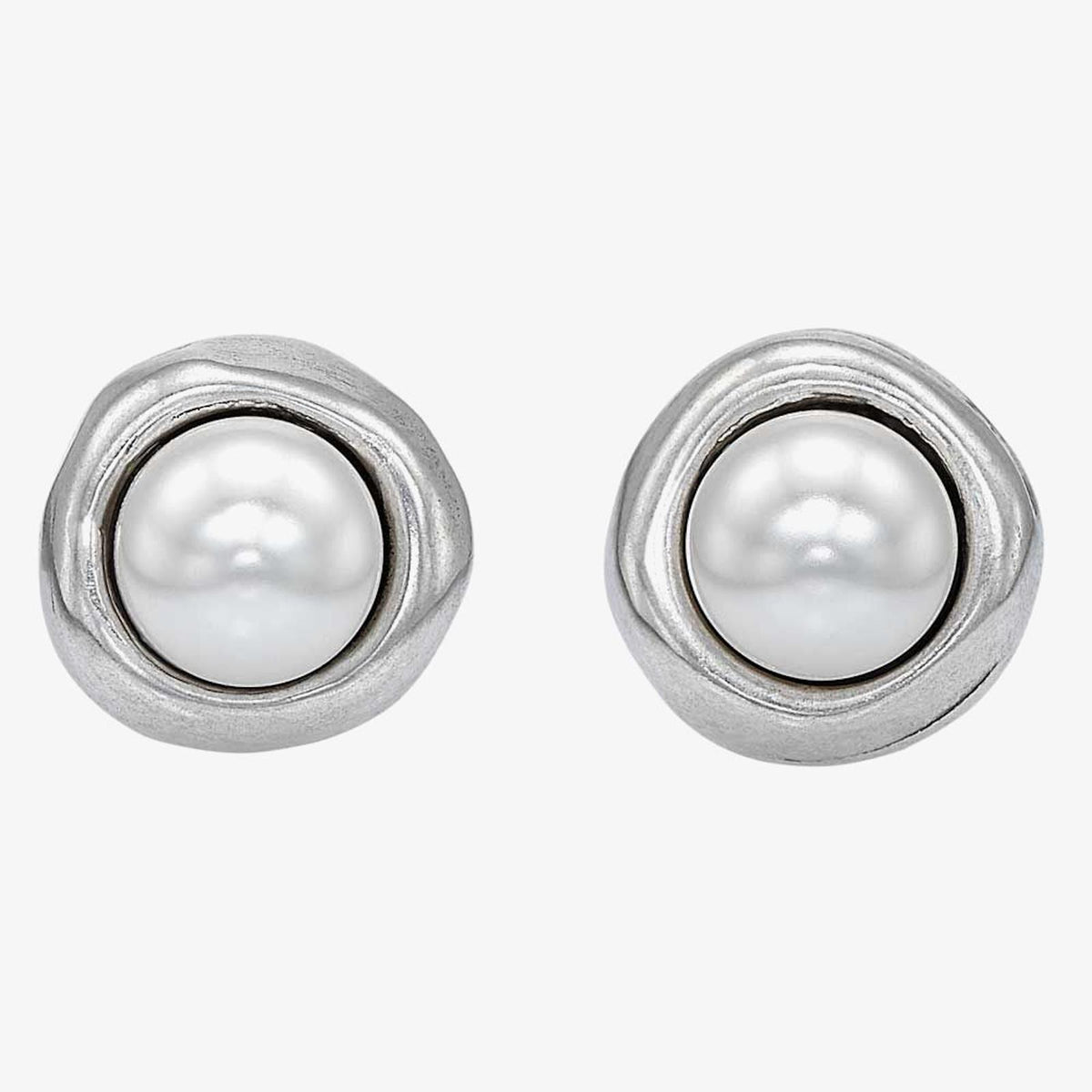 Uno de 50 Ego Pearly Stud Earrings