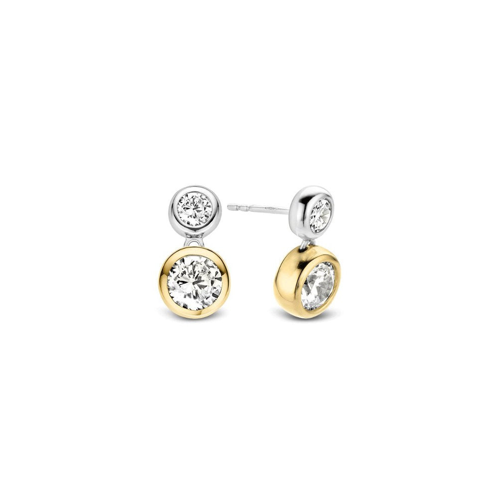 Ti Sento Earrings Gilded