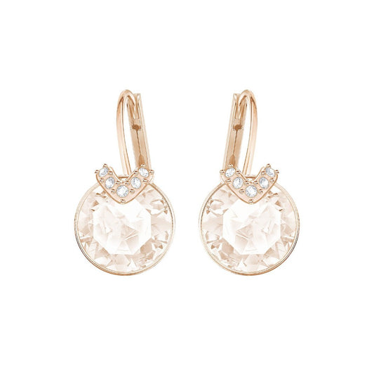 Swarovski Bella Rose Tone Earrings