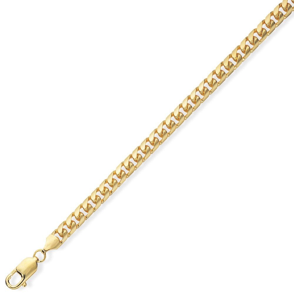 9ct Yellow Gold Curb Bracelet