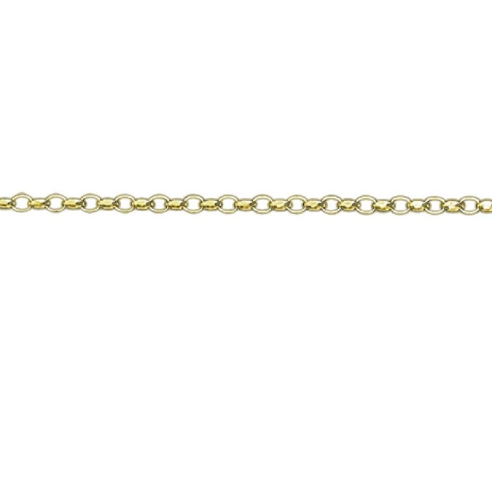 9ct Yellow Gold Minibel Filed 18" Chain