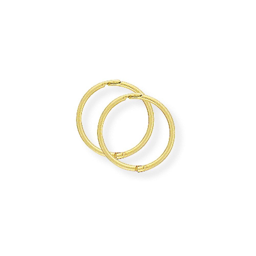 9ct Yellow Gold Sleeper - 12mm
