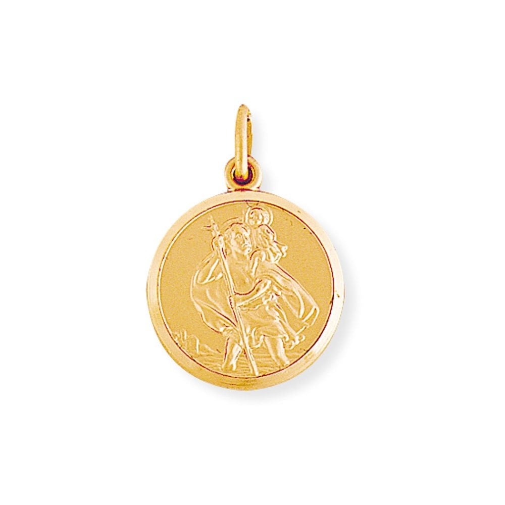 9ct Yellow Gold St Christopher