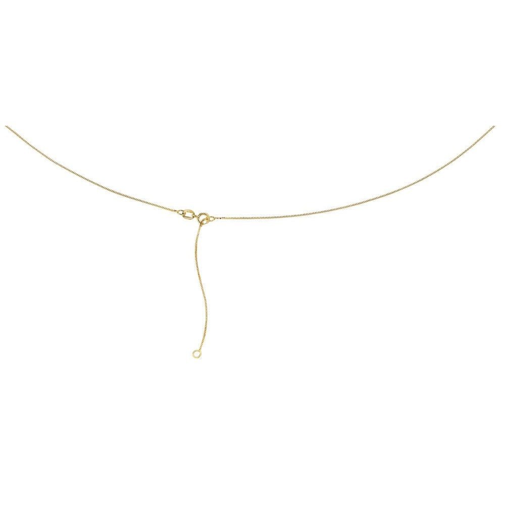 9ct Yellow Gold Venetian Box Chain 46cm