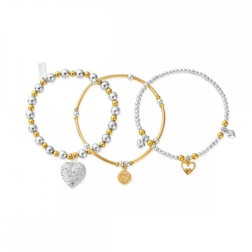 ChloBo Compassion set of 3 Bracelets