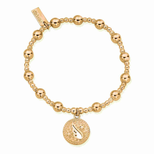 Chlobo Gold Wing of Protection Bracelet