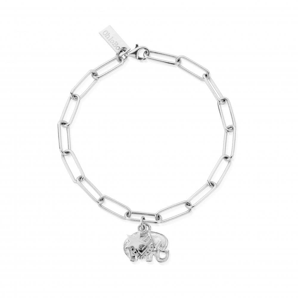 ChloBo Link Chain Strength and Luck Bracelet