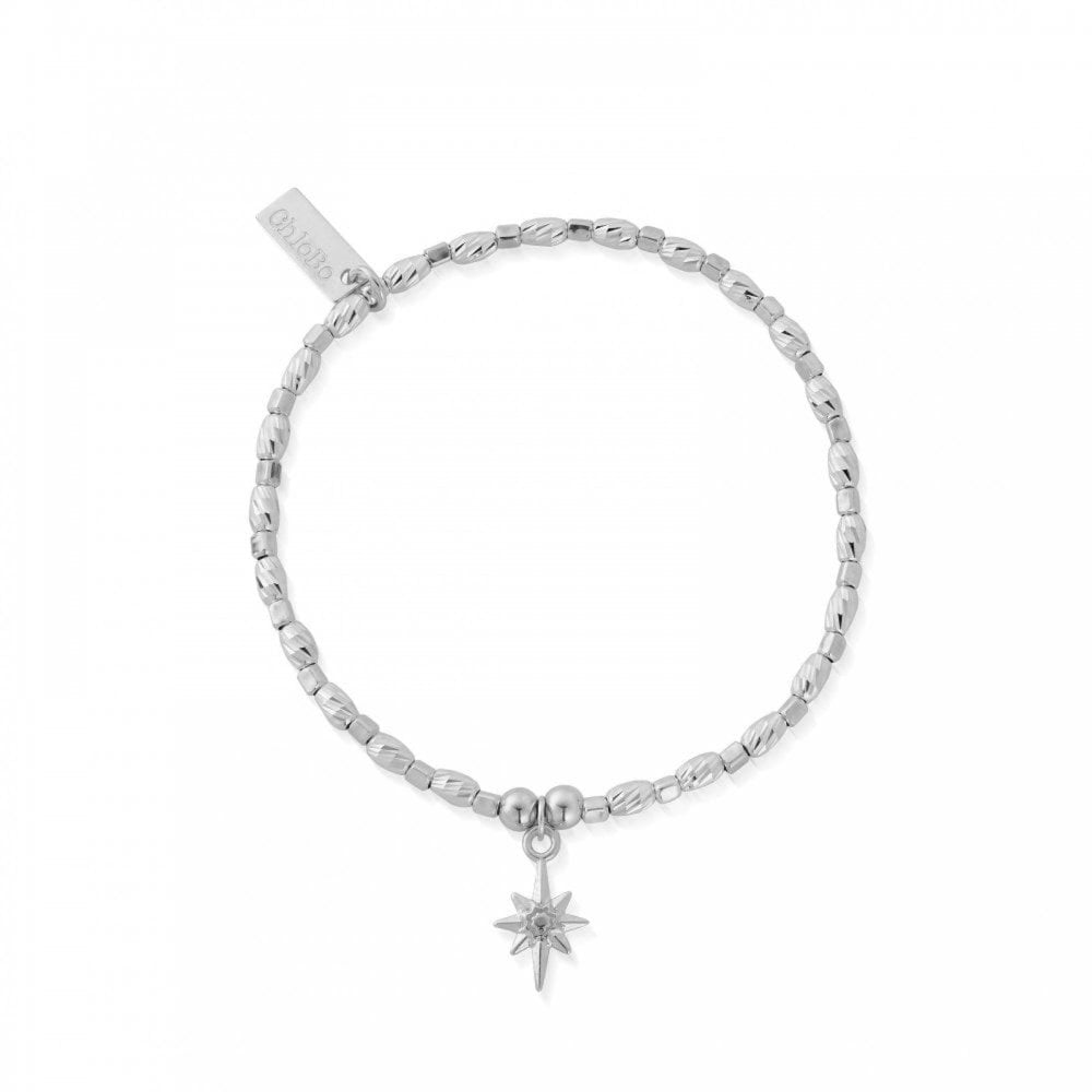 ChloBo Silver Soul Glow Lucky Star Bracelet