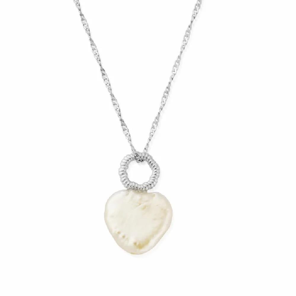 Chlobo Twisted Rope Chain Lucky Pearl Necklace