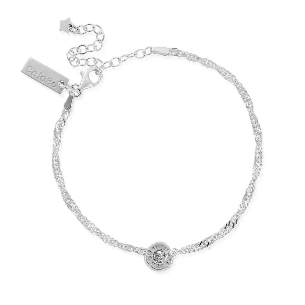 ChloBo Twisted Rope Chain Power Within Bracelet