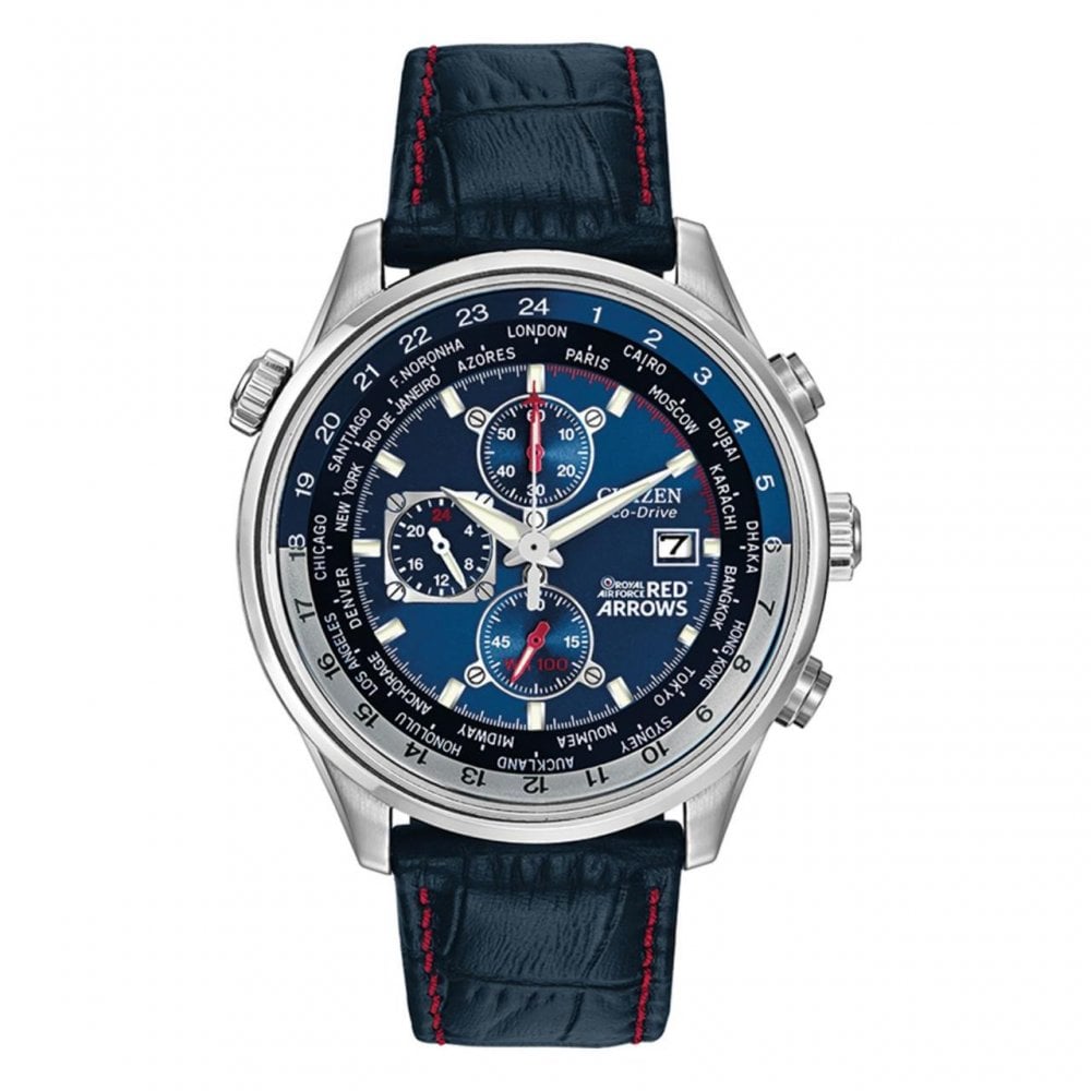Citizen Eco-Drive Men's Red Arrows Chronograph Blue Dial Watch