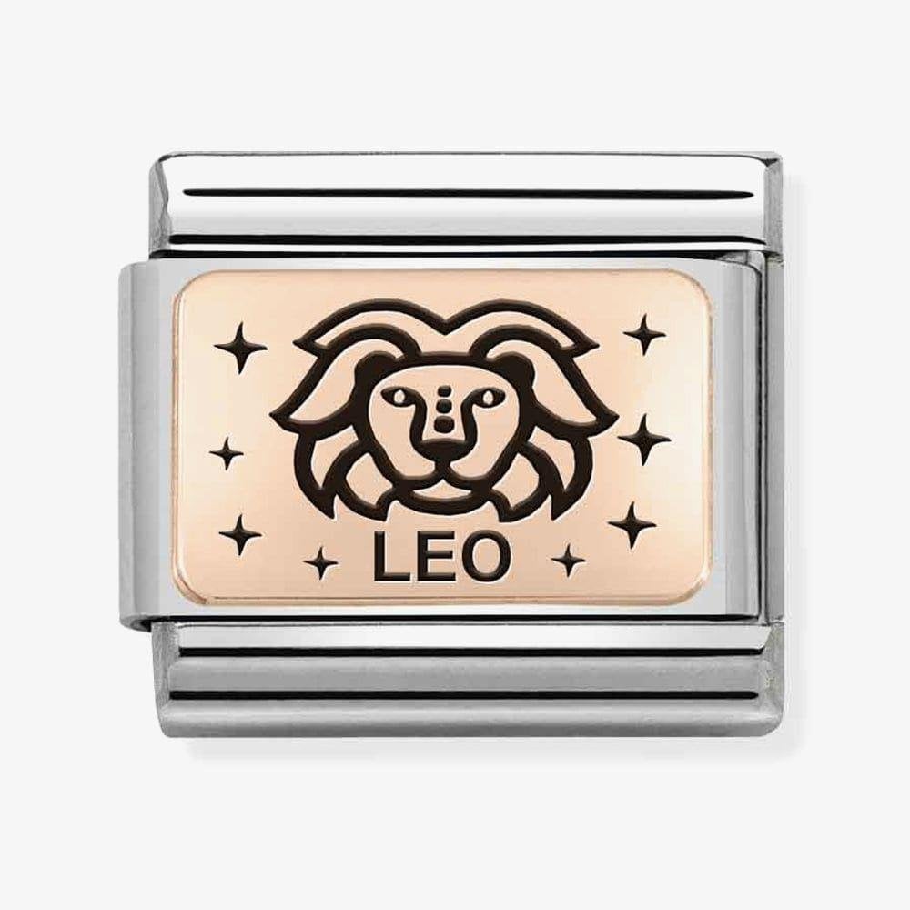 Classic Composable 9ct Rose Gold Leo Zodiac Charm