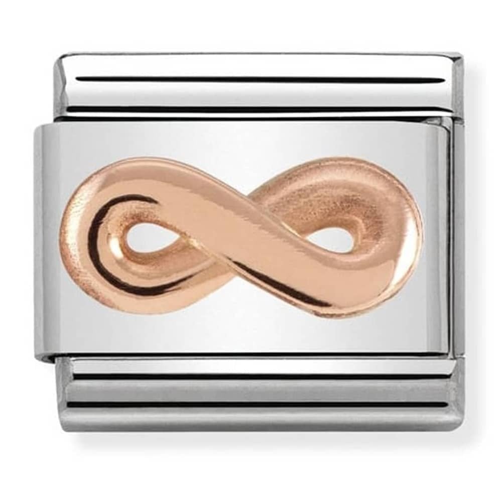 Classic Composable Rose Gold Infinity Charm
