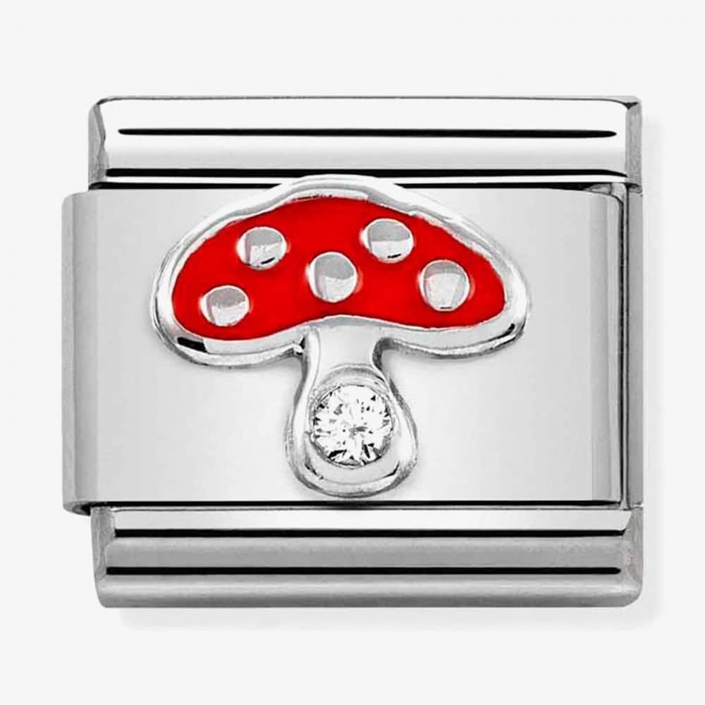 CLASSIC Mushroom Crystal Charm