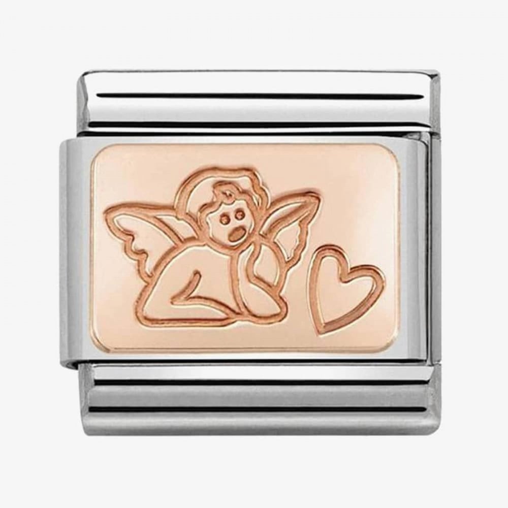 Classic Rose Angel of Love Charm