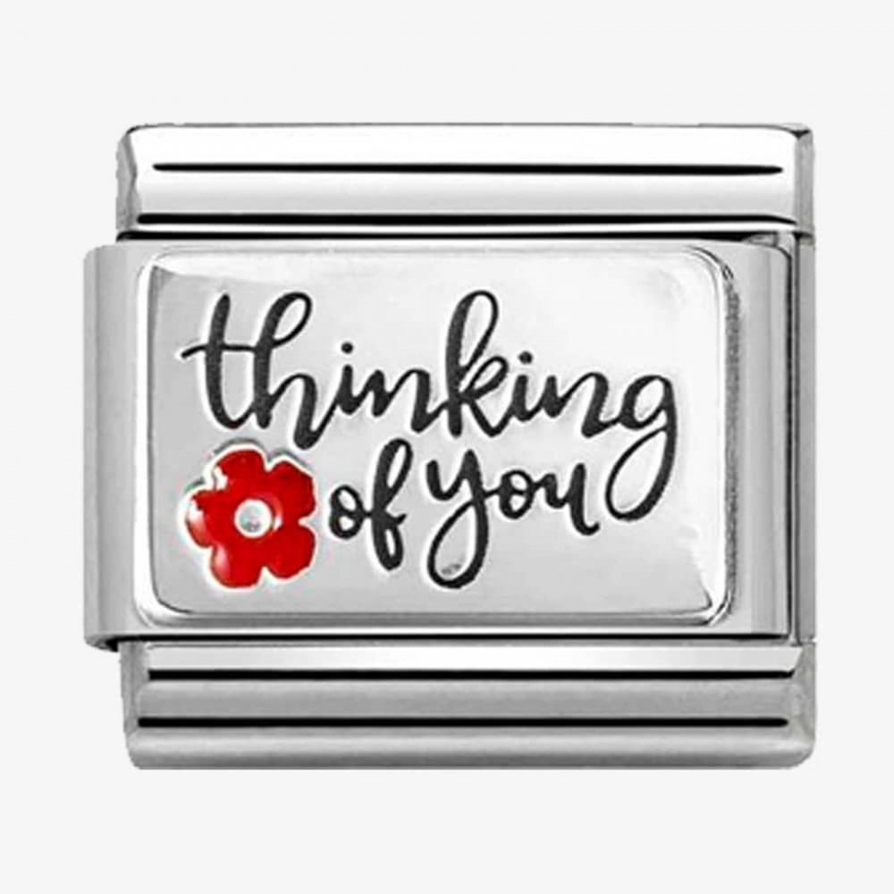 CLASSIC Silvershine Thinking Of You Charm