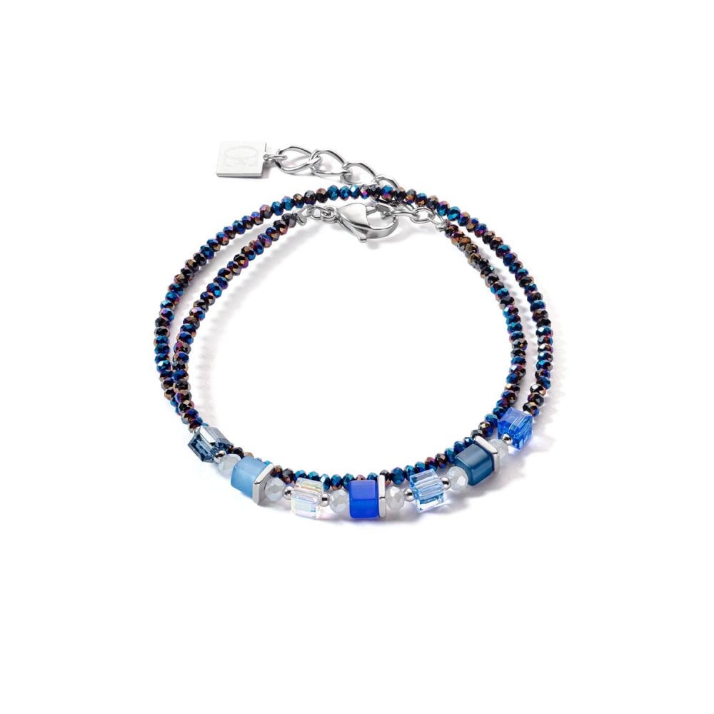 Coeur de Lion Joyful Colours Blue Wrap Bracelet
