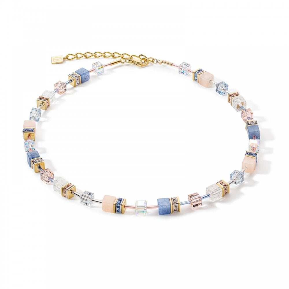 Coeur De Lion Light Blue Precious Stone Necklace