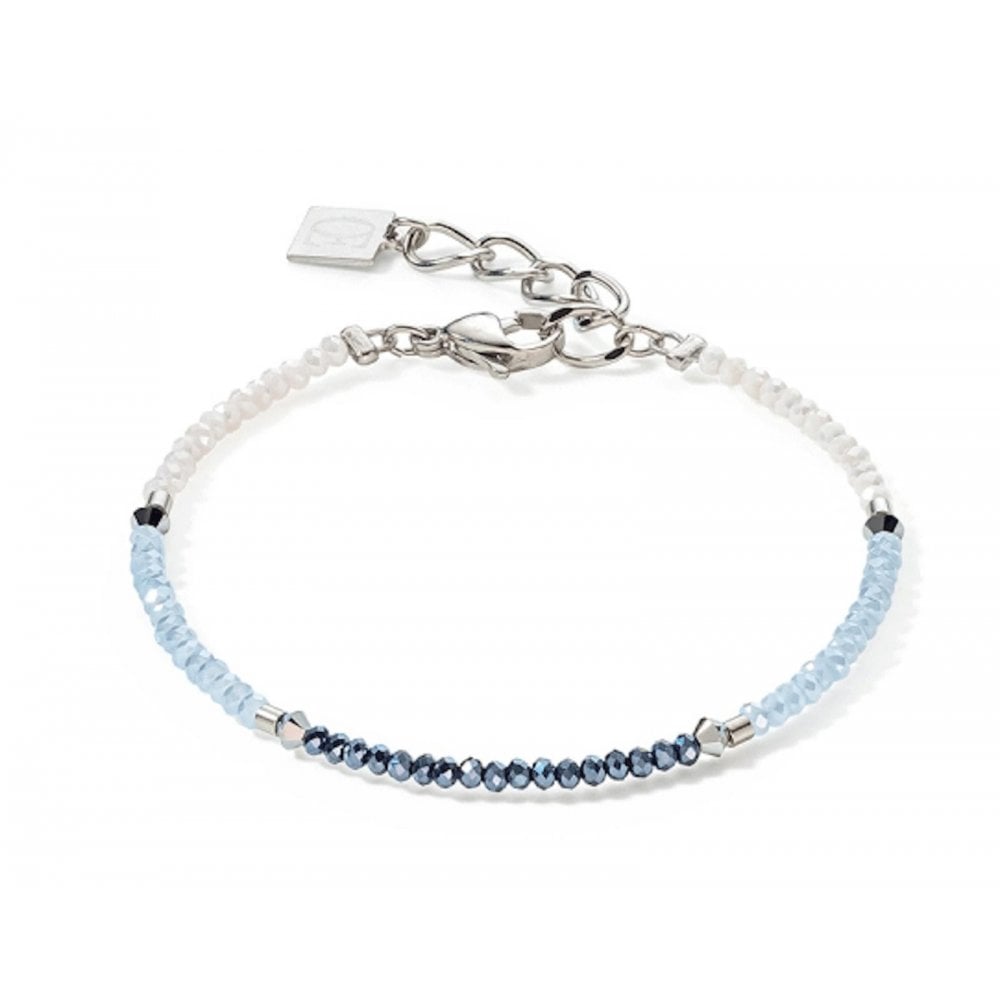 Coeur De Lion Light Blue-Silver Bracelet