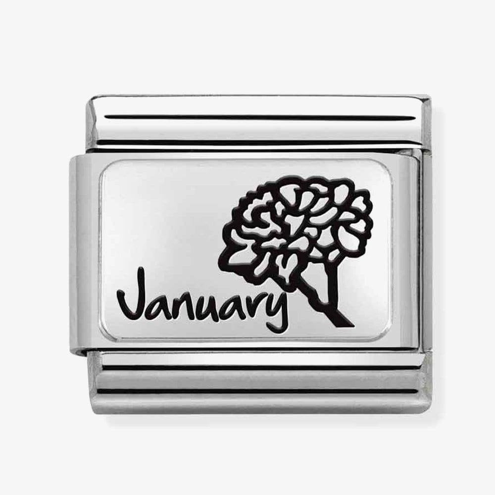 Composable January Flower Charm