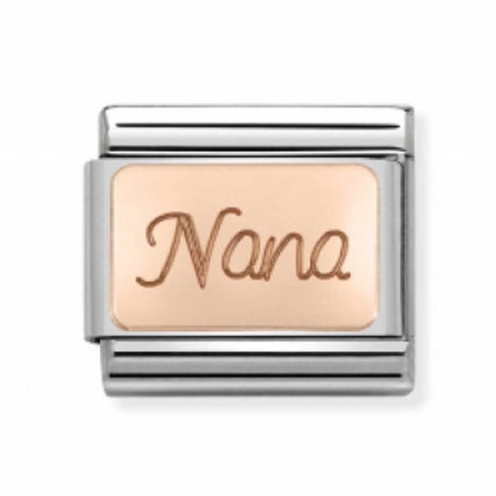Composable Rose Gold Nana Charm