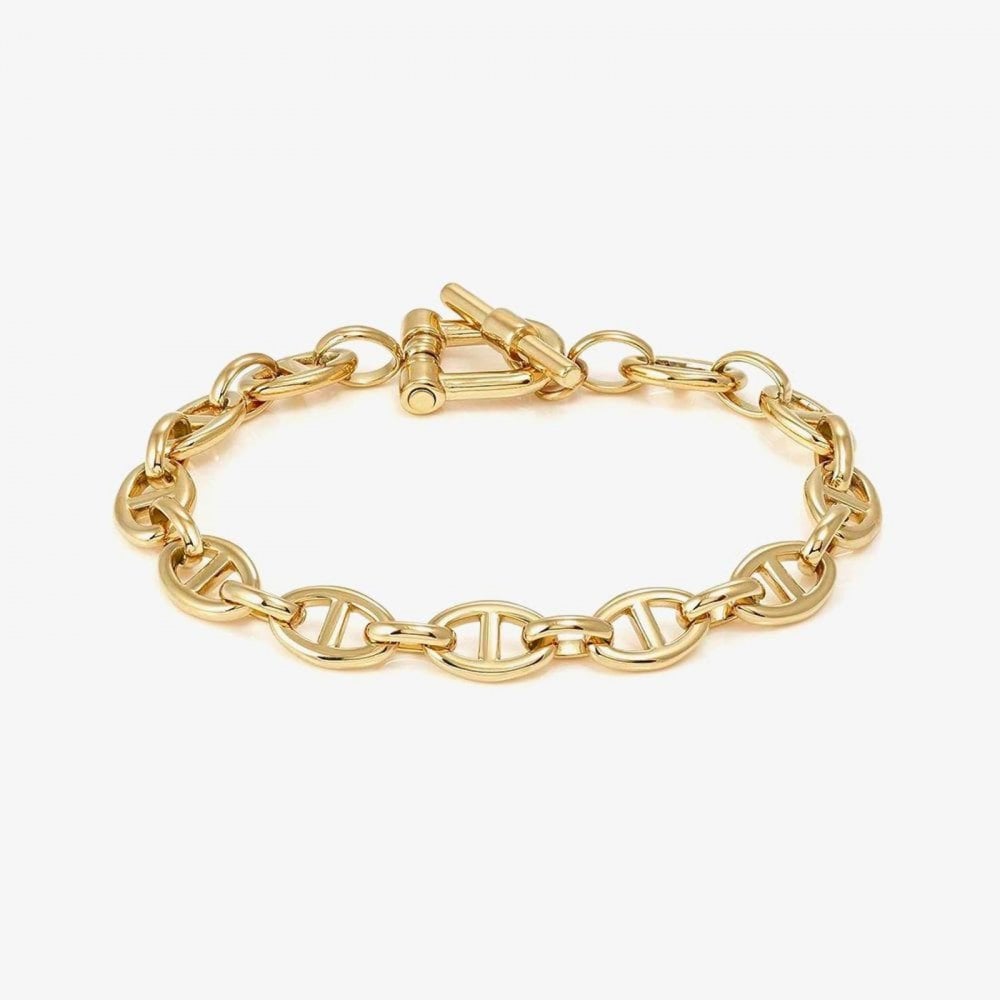 Ecclettica Gold 19cm Link Bracelet