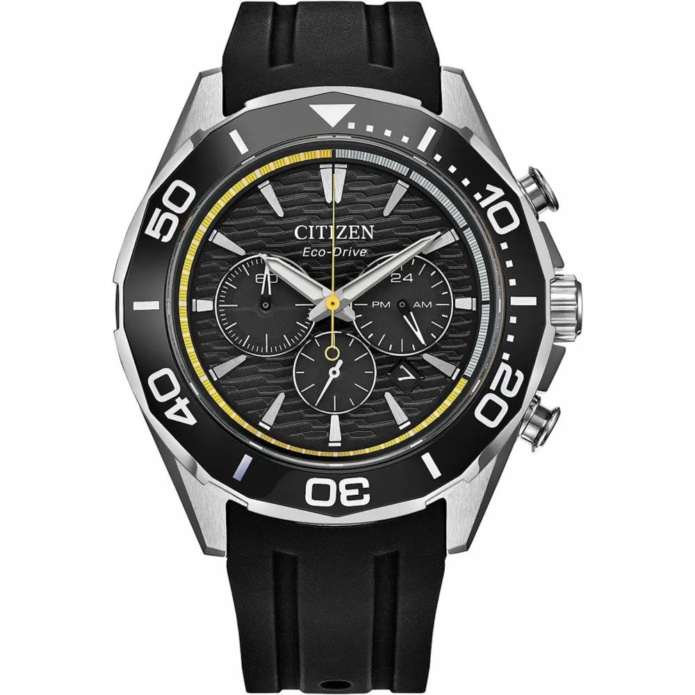Gents Eco Drive Chrono Sports Watch