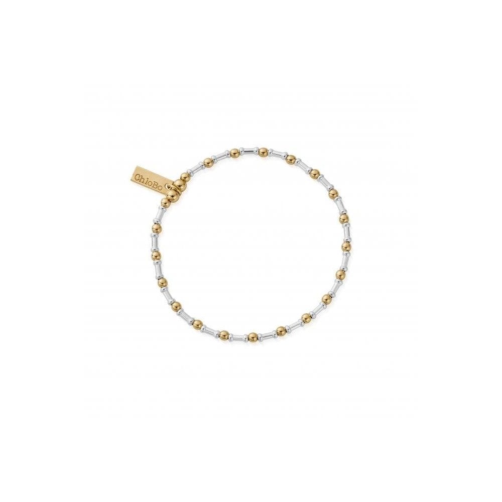Gold And Silver Rhythm Of Water Bracelet