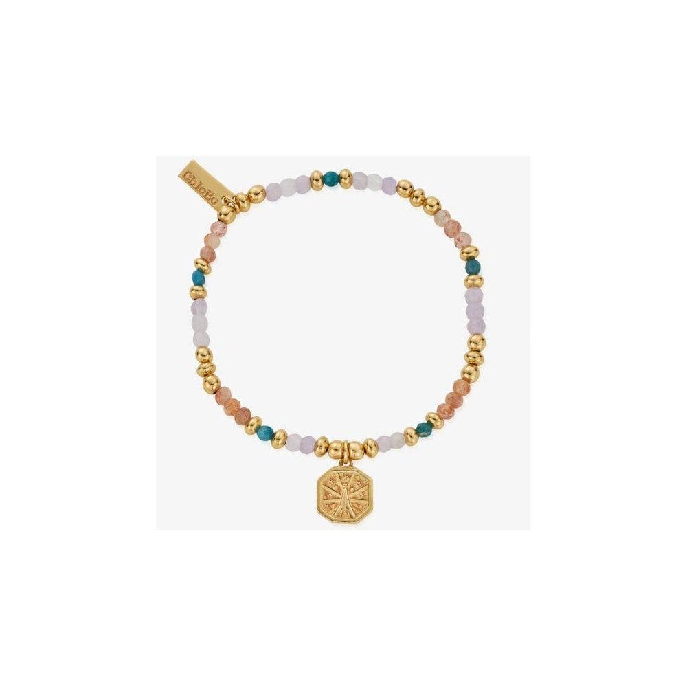 Island Energy Divine Connection Gold-Tone Bracelet