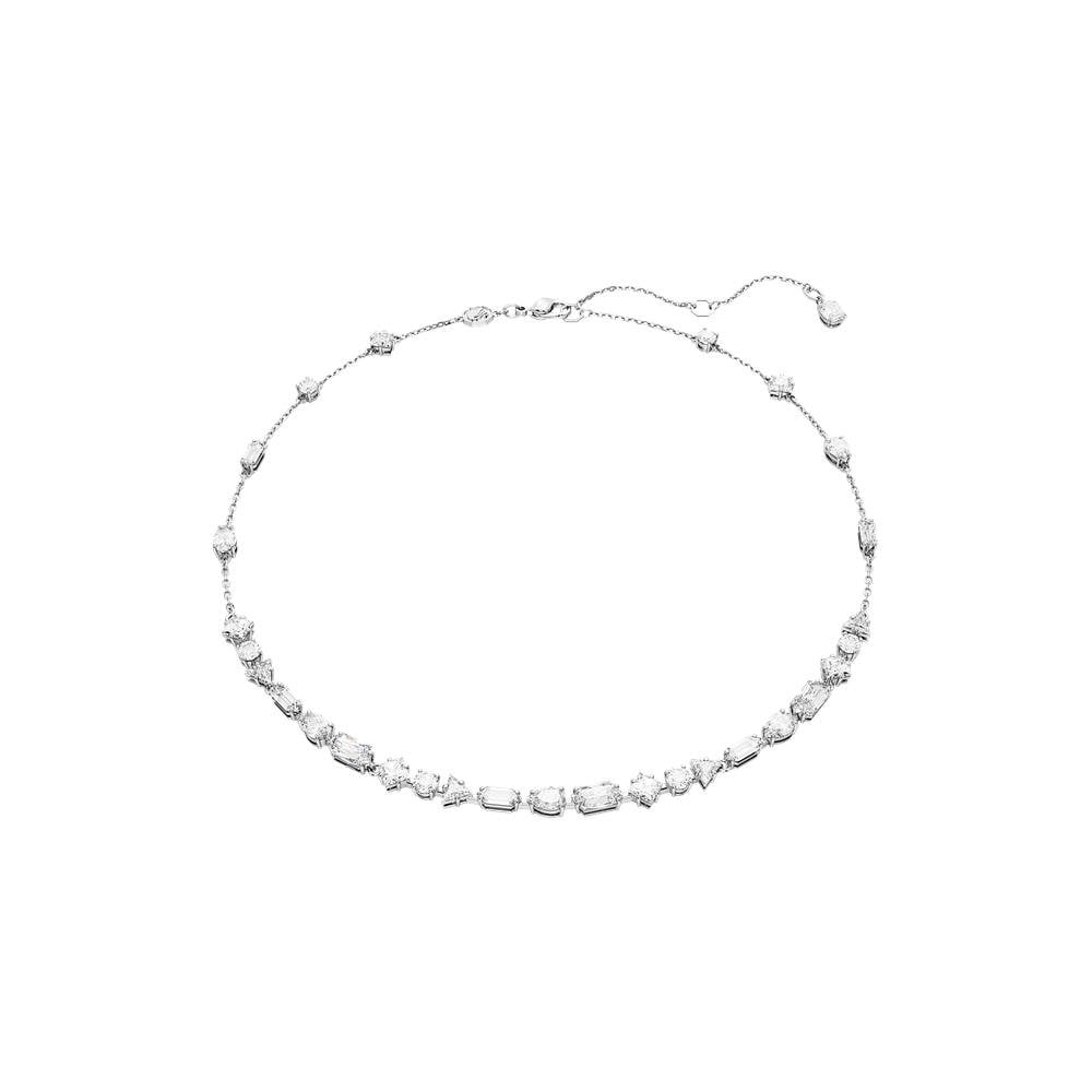 Mesmara Mixed Cuts Scattered Design Necklace