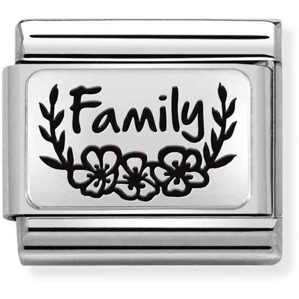 Nomination Classic Composible Family Flowers Charm