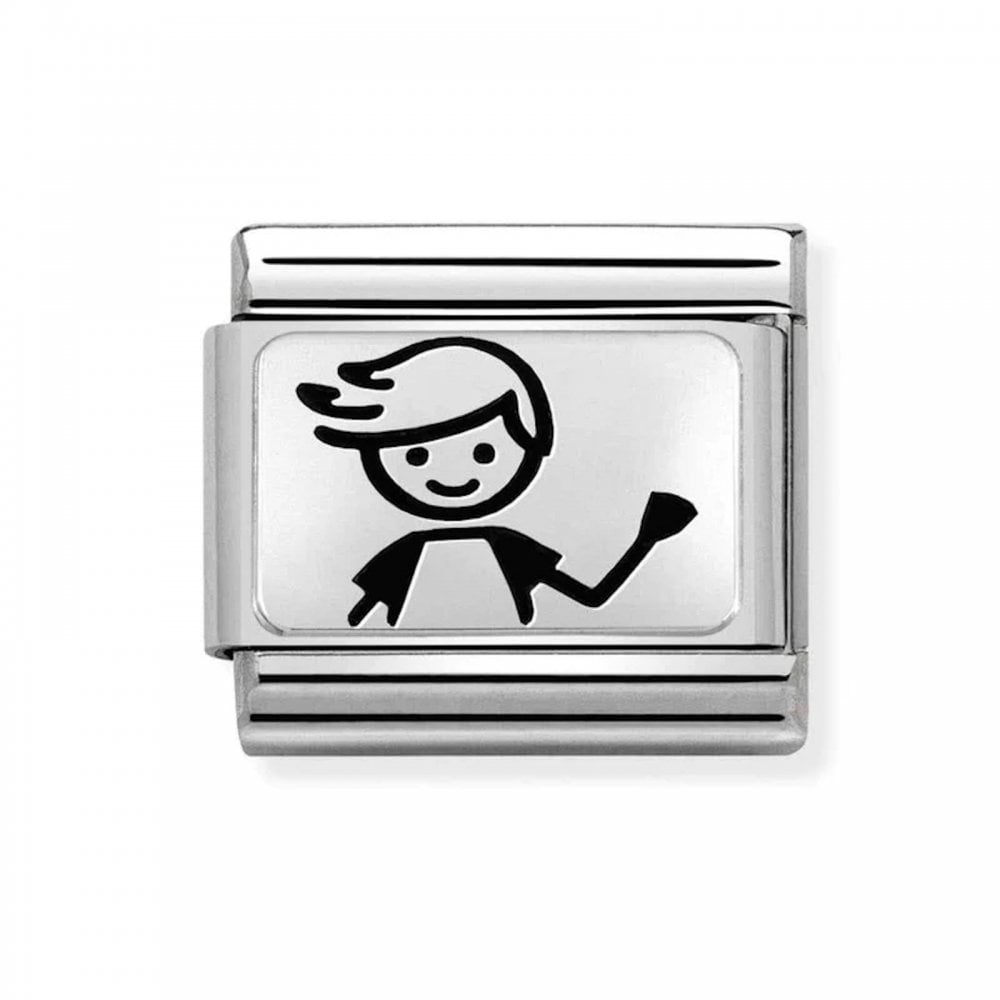 Nomination Composable Classic Link Sterling Silver Boy