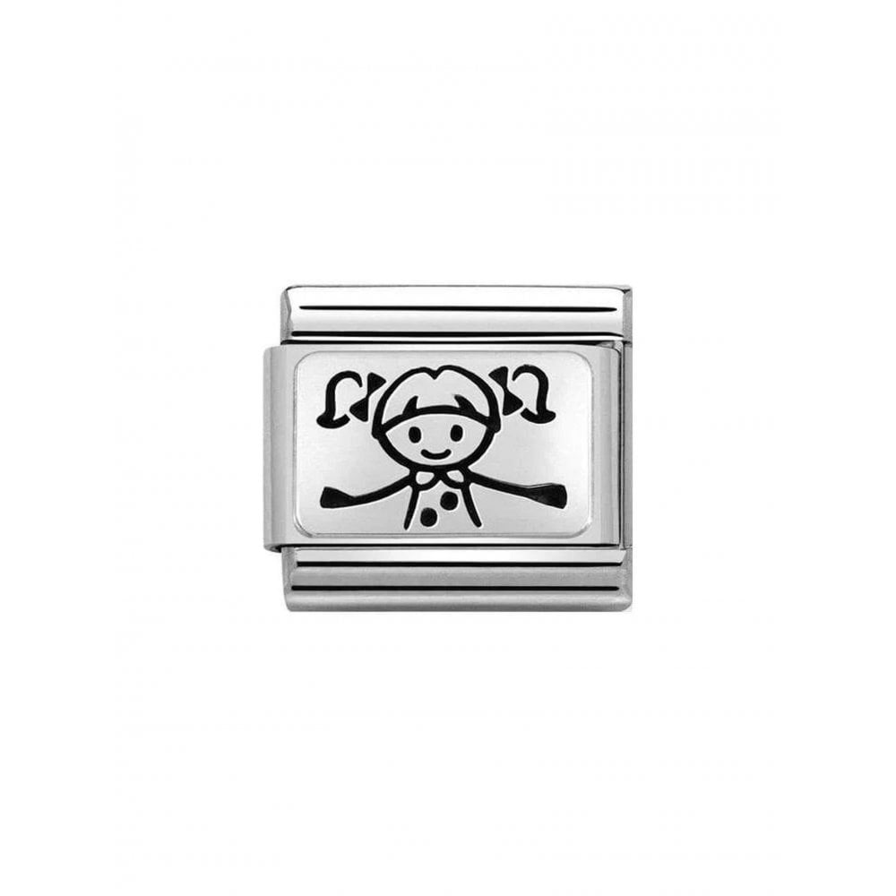 Nomination Composable Classic Link Sterling Silver Girl
