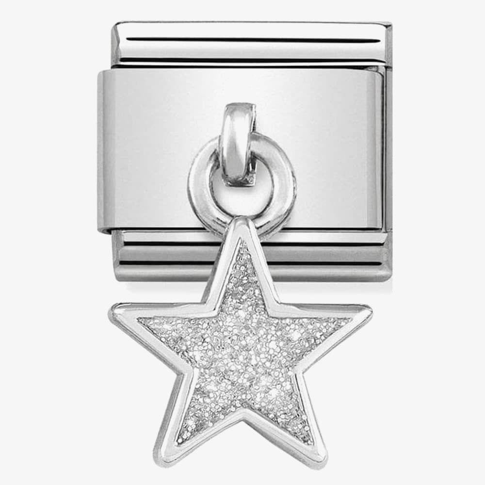 Nomination Glitter Star Charm