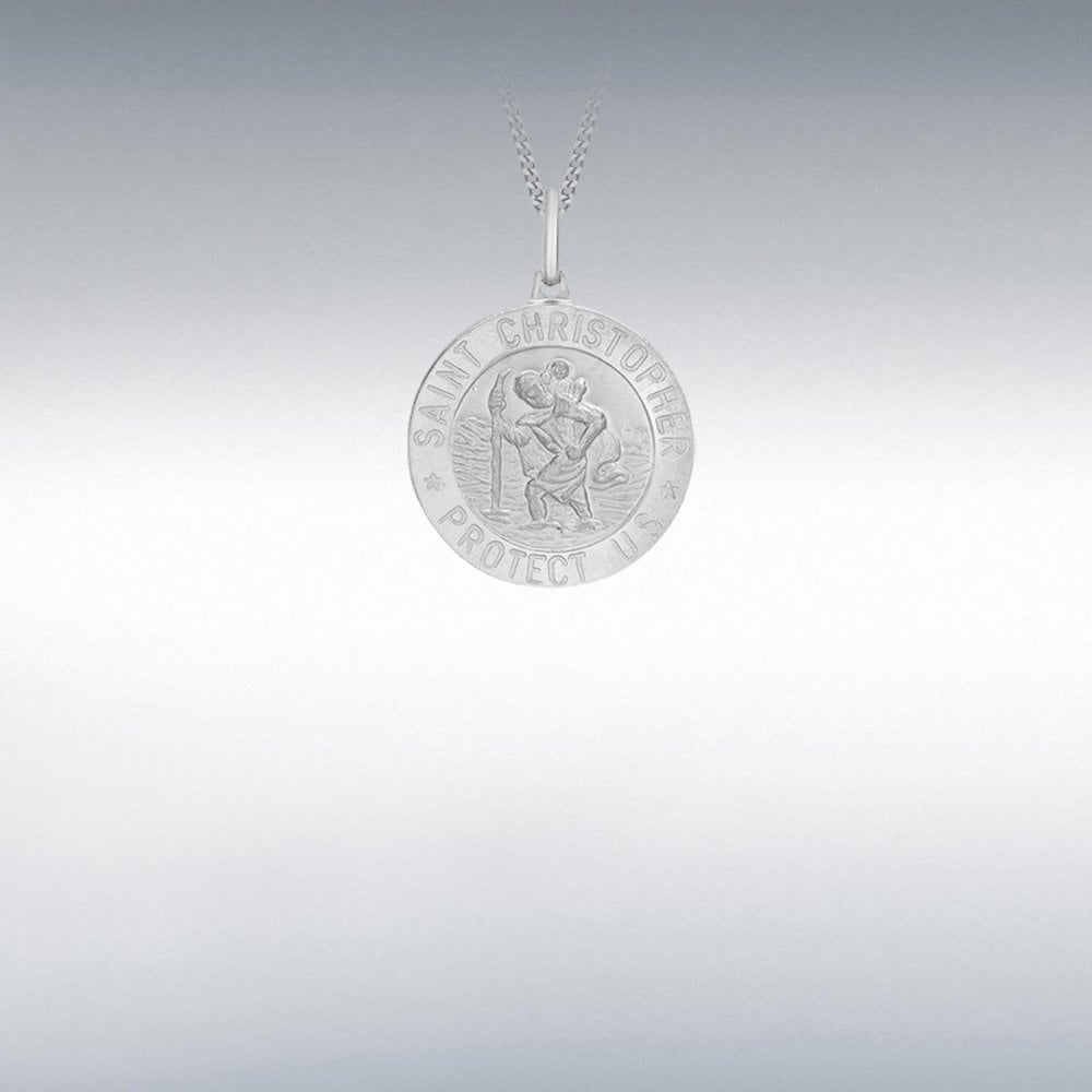 Silver 925 St Christopher Pendant