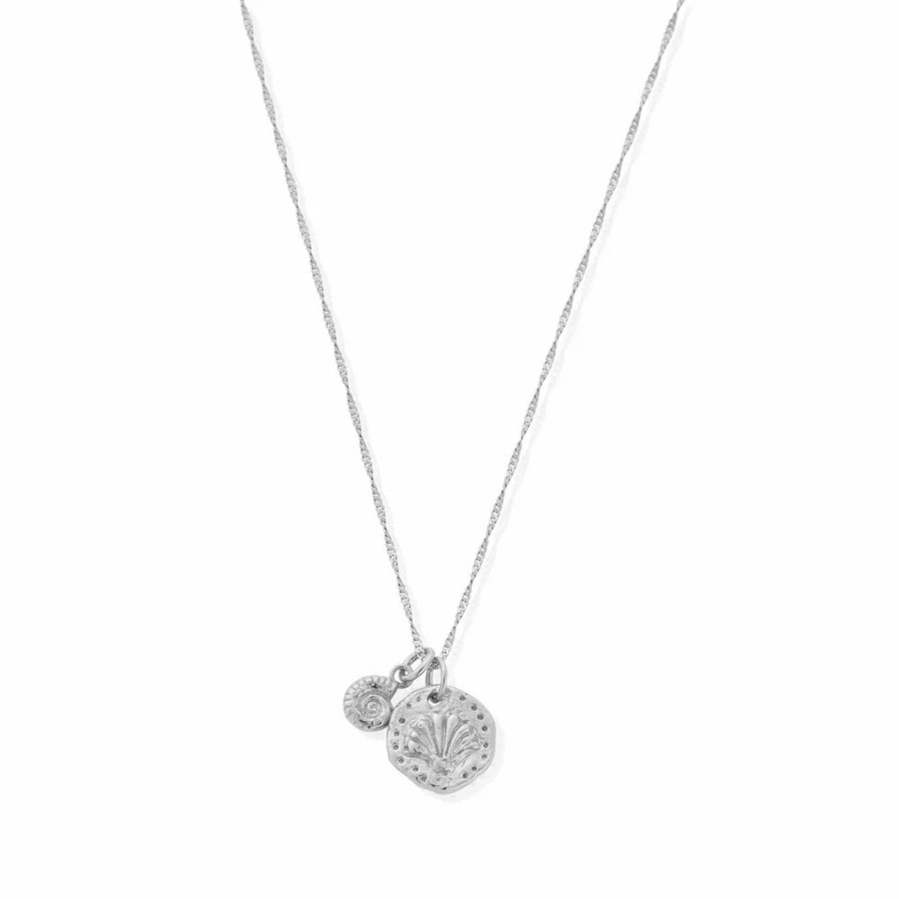 Silver Travelling Protection Necklace