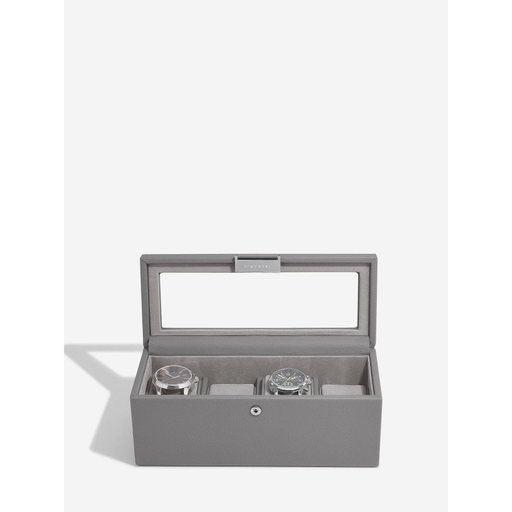 Slate Grey 4 Piece Watch Box