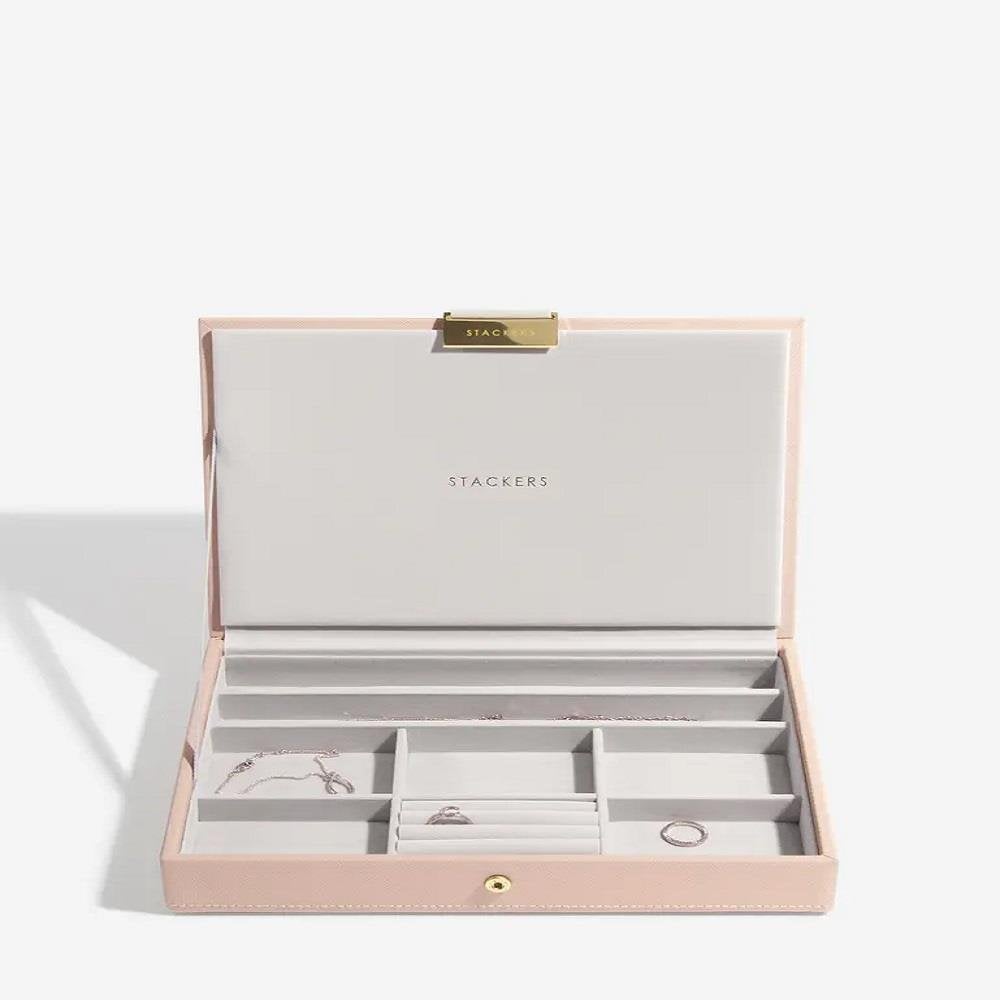 Stackers Blush & Charmpagne Gold Fittings Lid