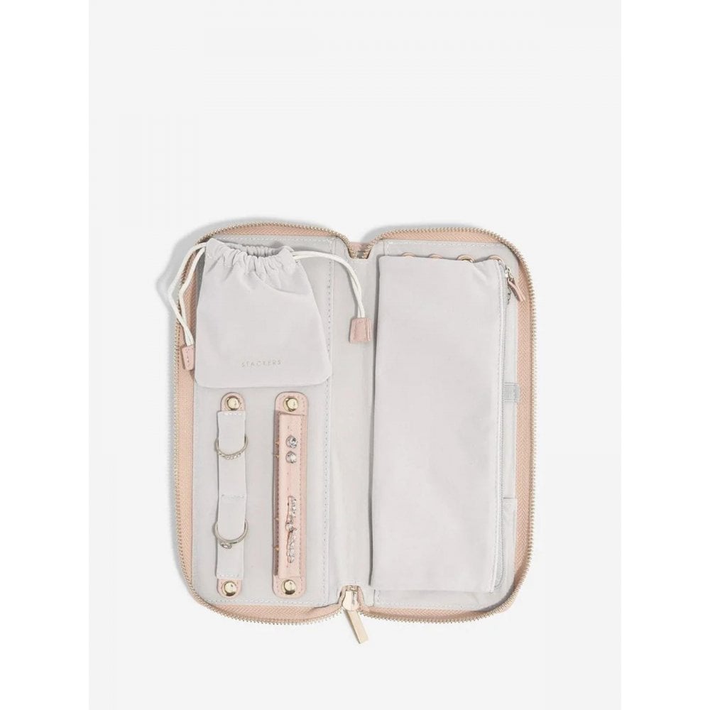 Stackers Blush Pink Jewellery Roll