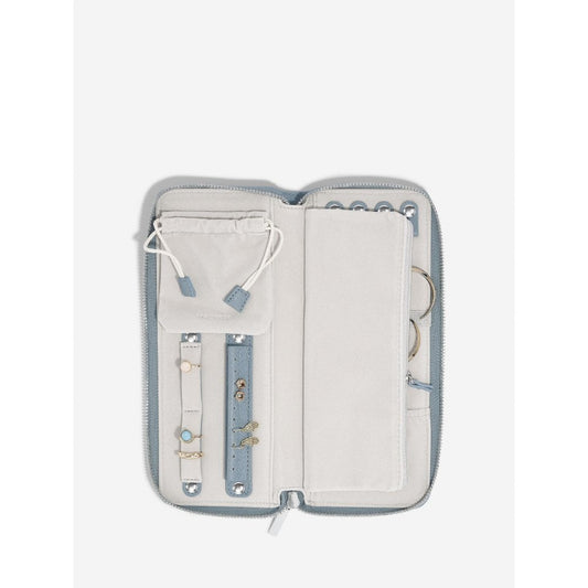 Stackers Dusky Blue Jewellery Roll
