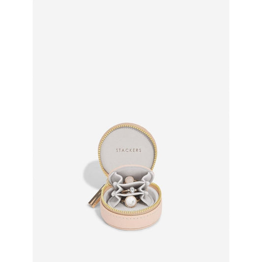 Stackers Oyster Blush Mini Jewellery Box