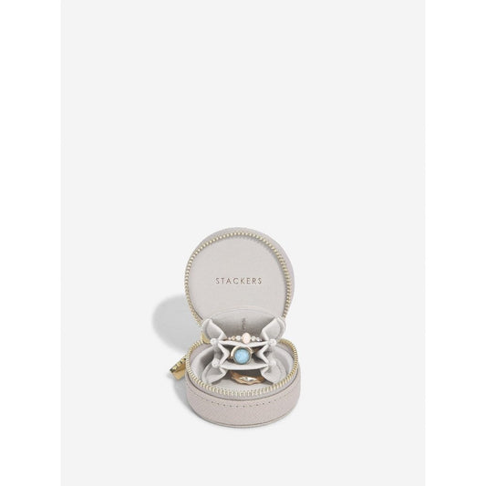 Stackers Oyster Taupe Mini Jewellery Box