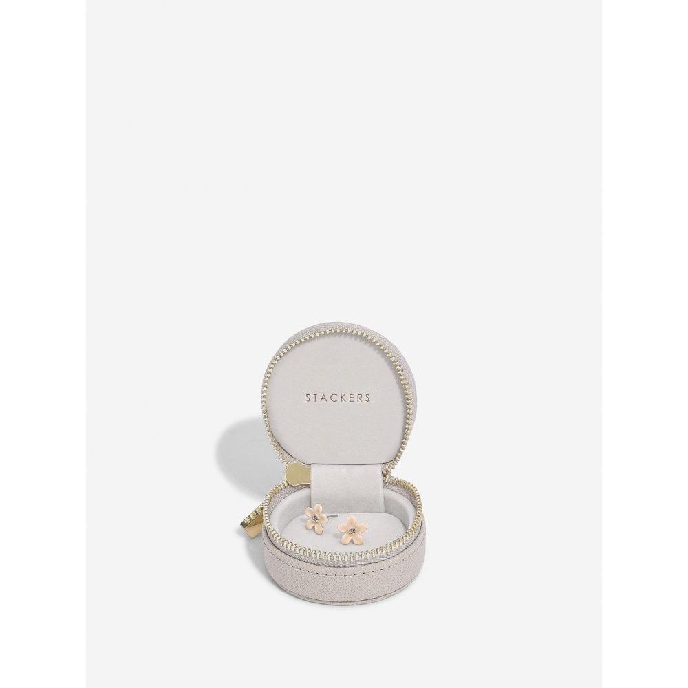 Stackers Oyster Taupe Mini Jewellery Box