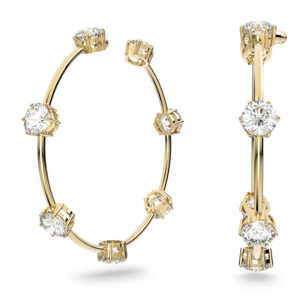 Swarovski Constella Hoop Earrings