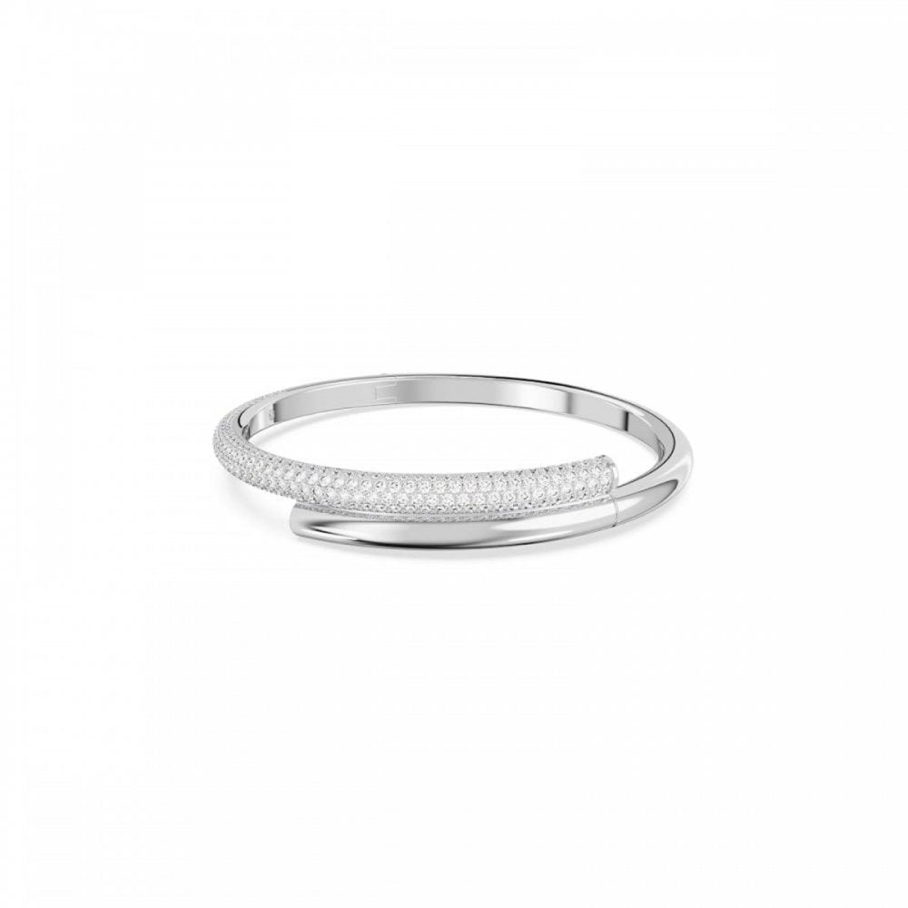 Swarovski Dextera Pave Rhodium Bangle