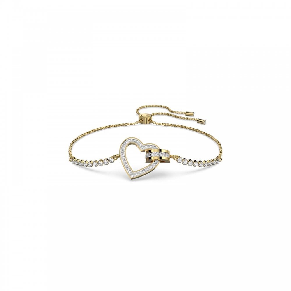 Swarovski Lovely Gold Tone Bracelet